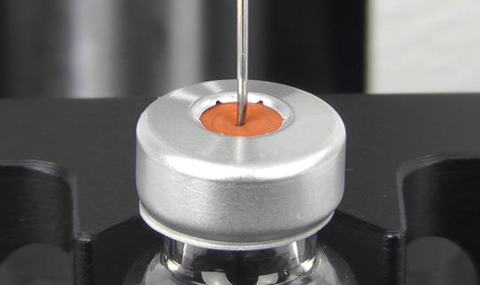 Needle and vial