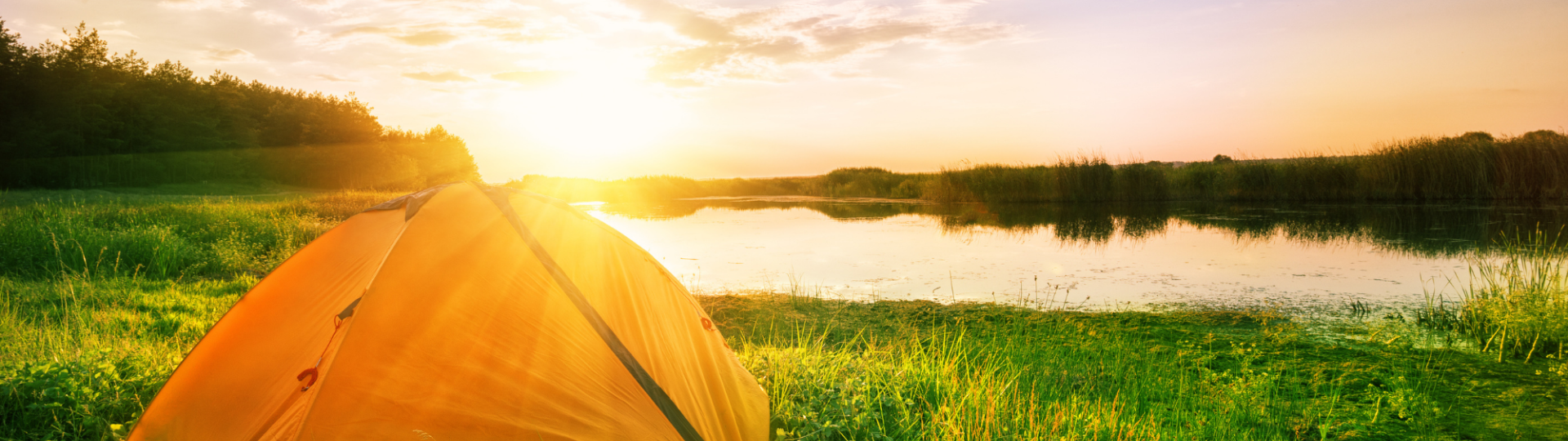 tent in sun